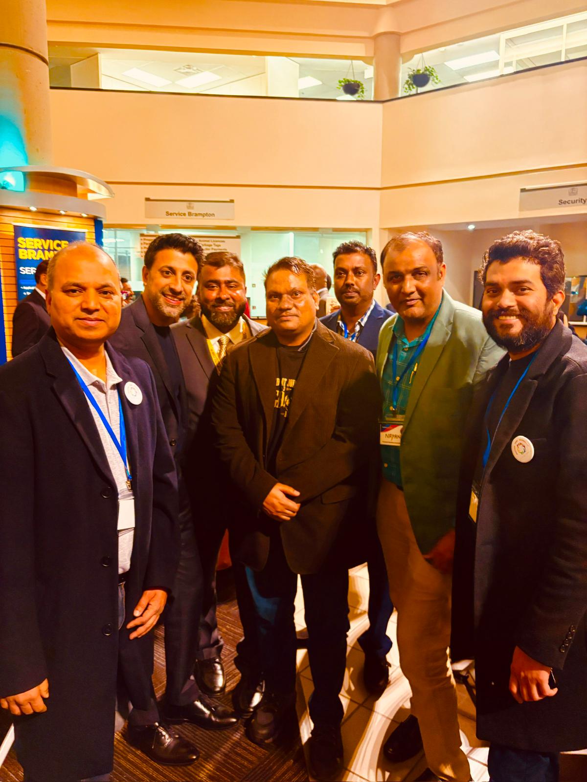 FXHollywood Films team members at an event in a large venue